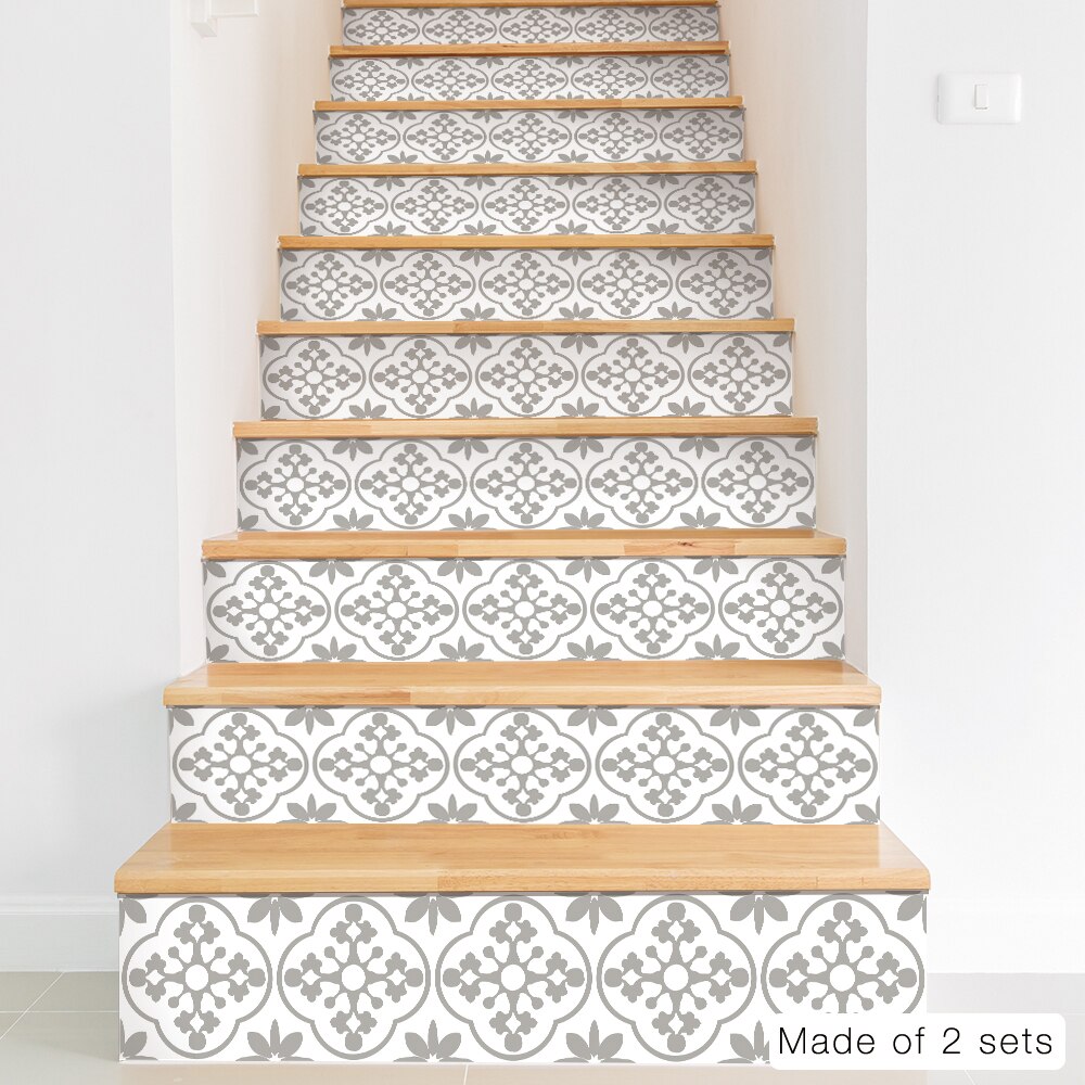 Funlife®Trap Stickers Te Schoon Badkamer Muur Pvc Olie Proof Peel &amp; Stok Keuken Stairway Diy Verwijderbare Waterdichte Decor