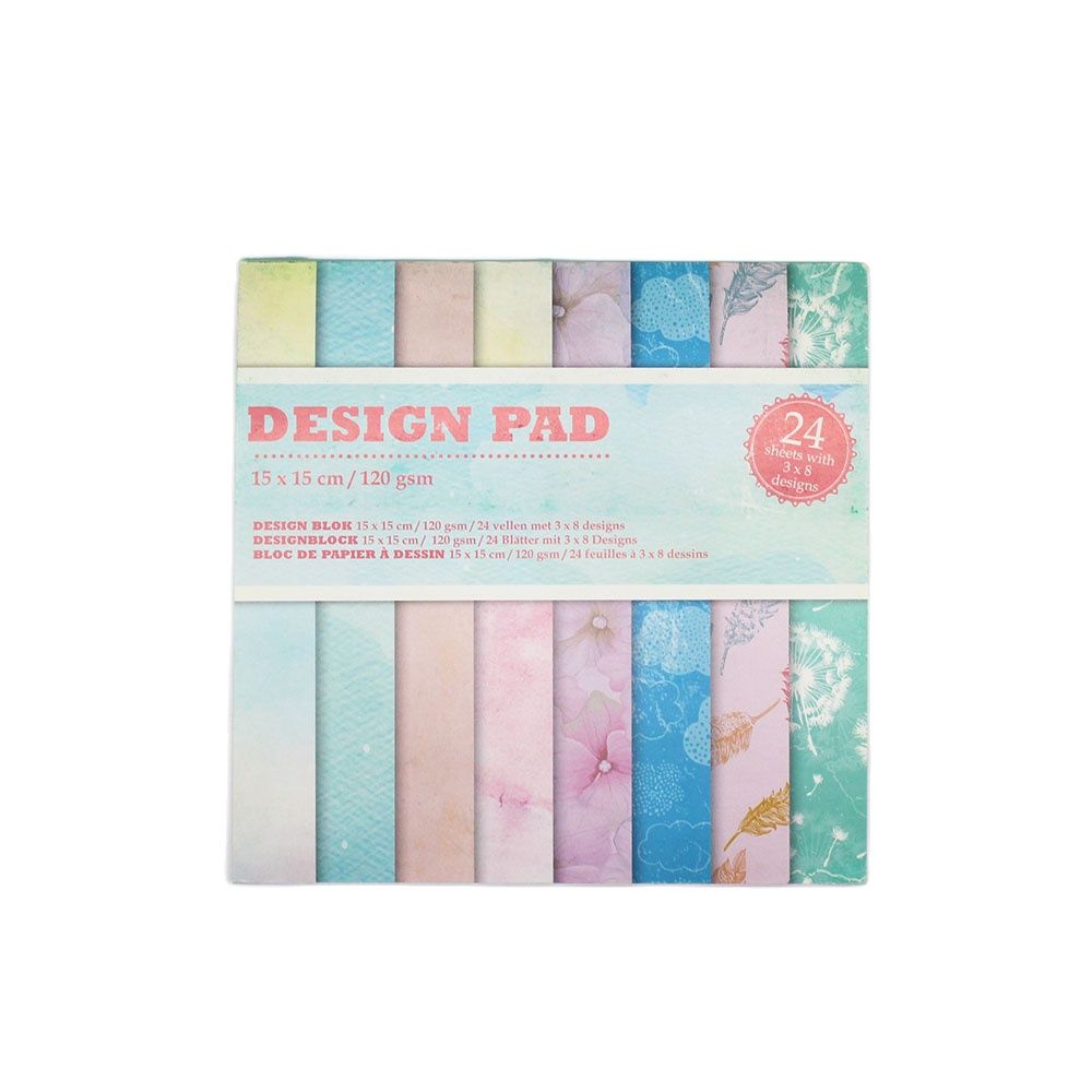 24 sheets of clouds &amp; feathers &amp; fresh pattern scrapbook paper origami art background paper DIY album greeting card paper making