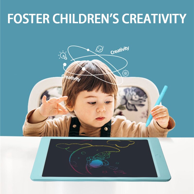 LCD Writing Tablet 8.5 Inch - E-writer Electronic Drawing Board Doodle Pad for Kids & Adults