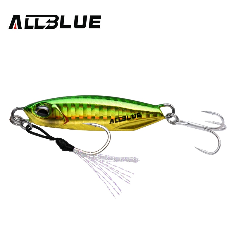 Allblue drager metall gjuten jigg sked 15g 30g shore gjutning jigging fisk havsabborre fiske lockbete artificiellt bete tackle: 75mm / Vit