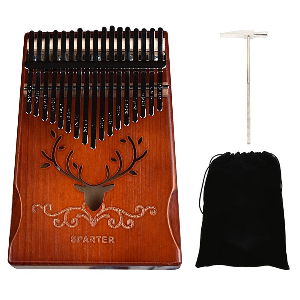 Kalimba, 17 teclas, Piano, instrumento Musical, dedo africano, Piano 30key, instrumento Musical para principiantes, Kalimba de madera