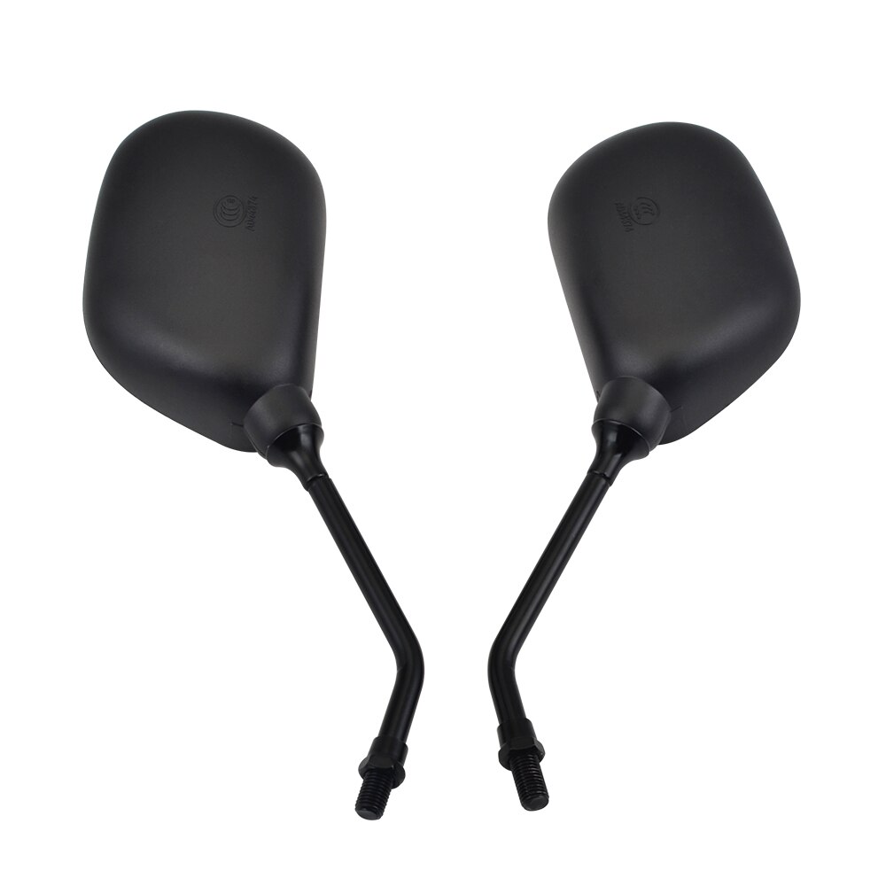10mm Motorcycle Mirrors for Yamaha YBR125 YBR 125 Screw Thread Left Right Rear Rearview Mirrors
