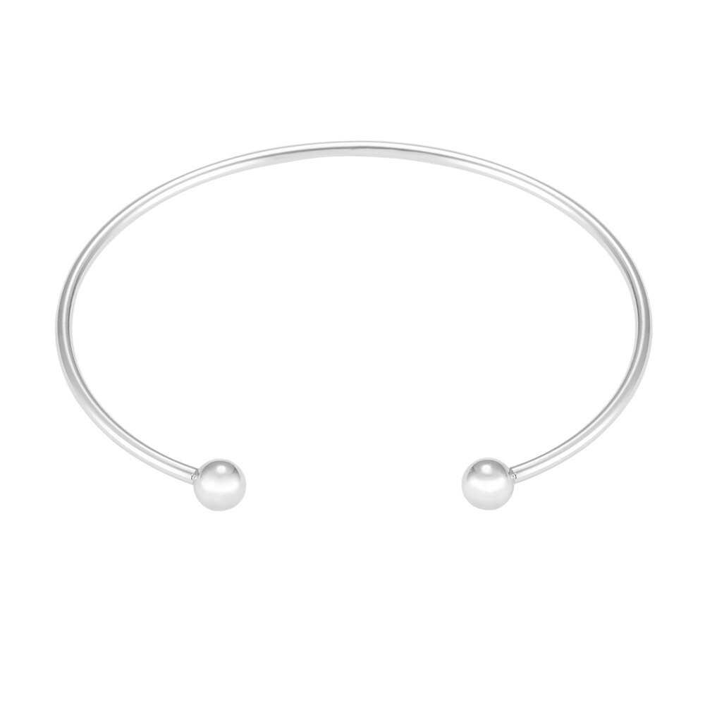 Mylongingcharm 10 Stks/partij 304 Rvs Manchet Armbanden Basic Armband Bevindingen 3 Kleuren Beschikbaar: steel plated