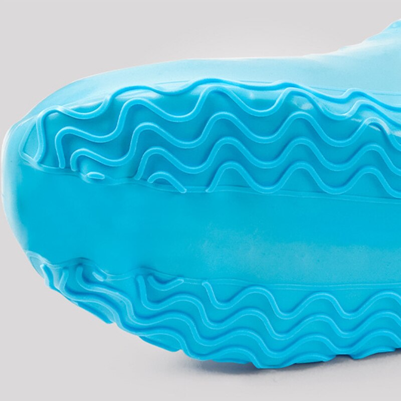 Recyclable Silicone Overshoes Reusable Waterproof Shoe Covers Rainproof Unisex Shoes Covers Rain Boots Protect Shoes Accessories