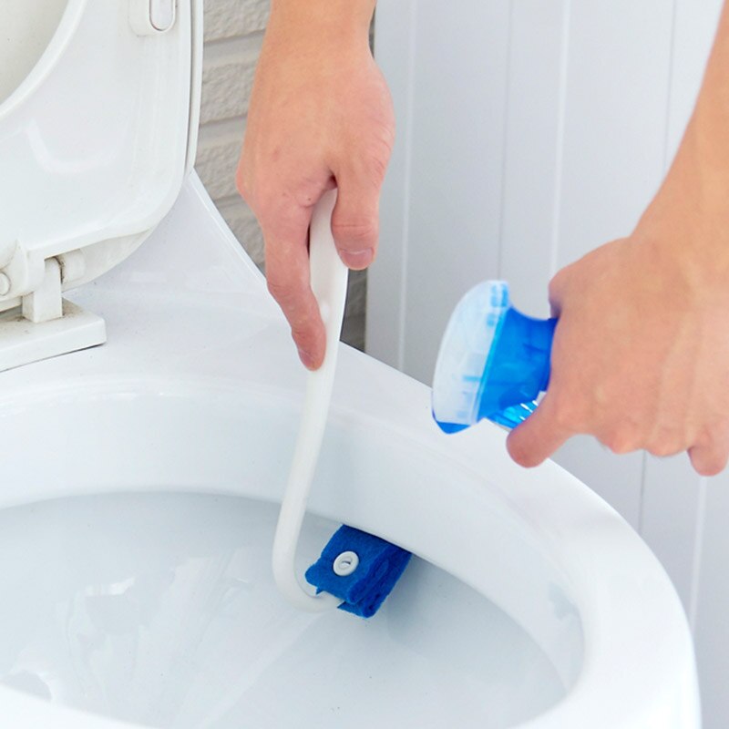 Milieubescherming Pp Plastic Handvat Borstel Voor Wc Badkamer Accessoires Toiletborstel Set Hardware Gereedschap