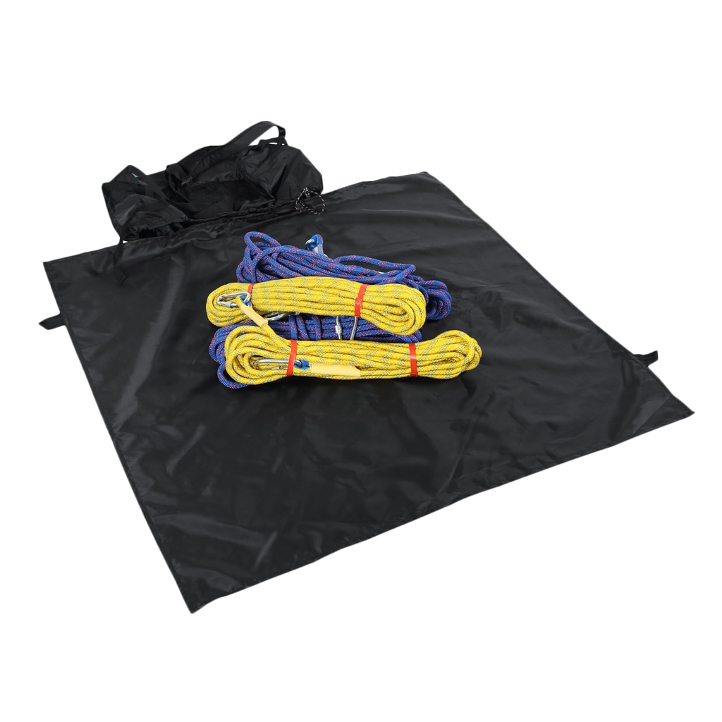 Arborist Rock Climbing Rope Gear Carry Bag Backpack Ground Sheet With Helmet Climbing Accessories