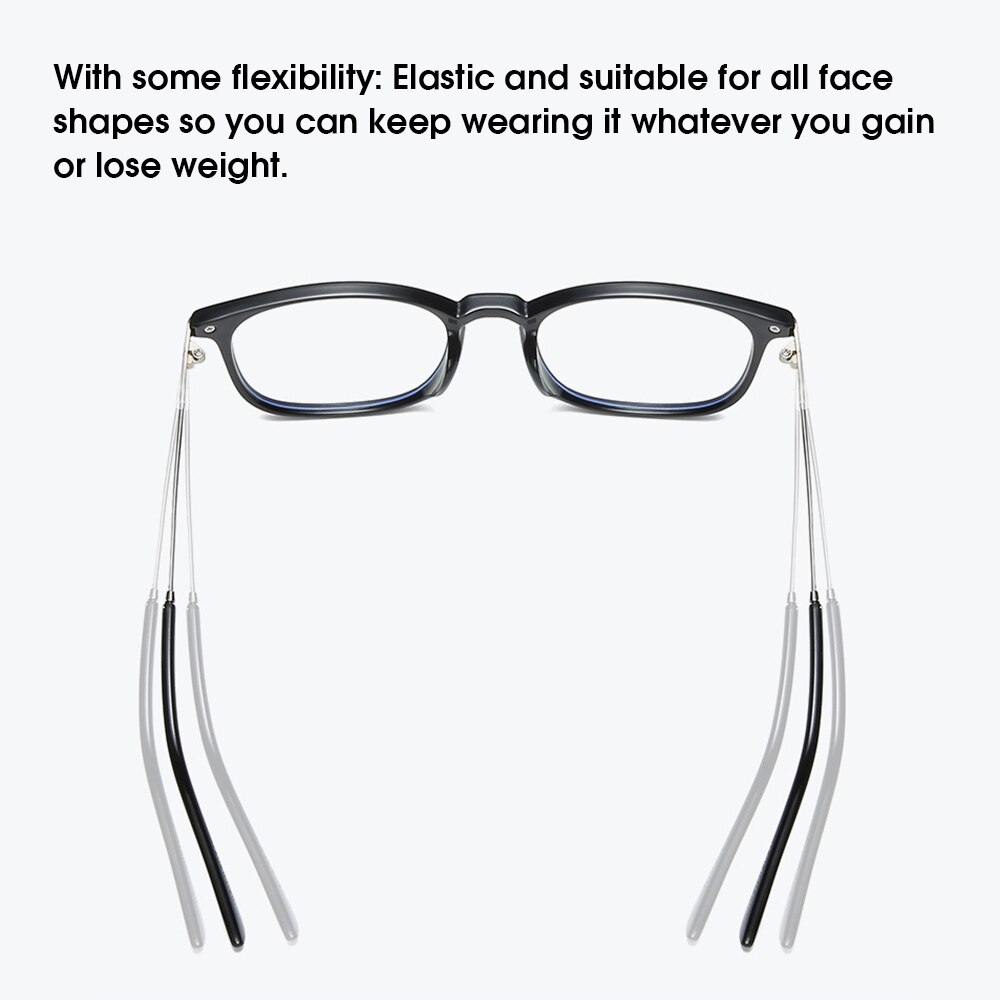 LG8815 Blue Light Blocking Glasses Frame Light Plastic&Metal Eyeglasses Frame Anti Glare Filter Computer Game Reading Eyeglasses