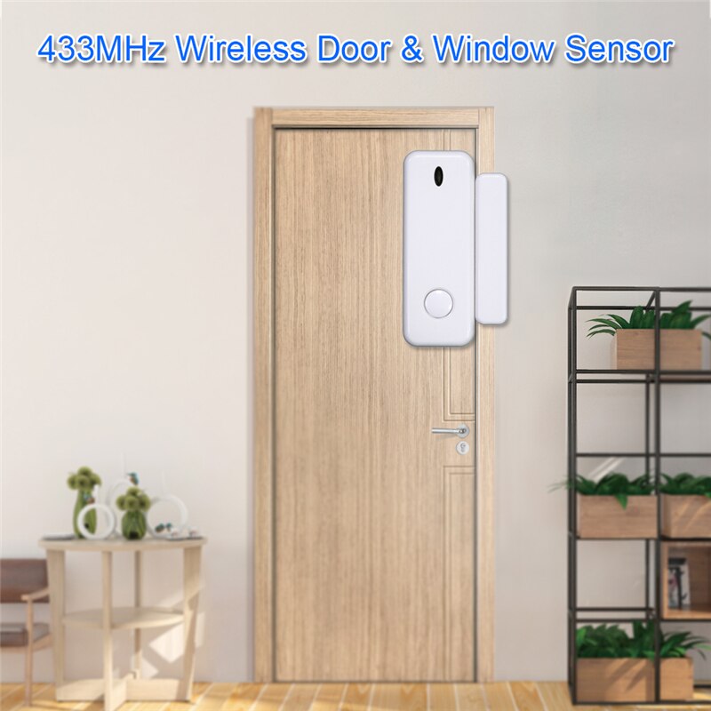 CPVAN Tür Sensor 433mhz Tür Offen/Geschlossen Detektoren Hause Alarm Kompatibel Mit Heimat Sicherheit Alarm System