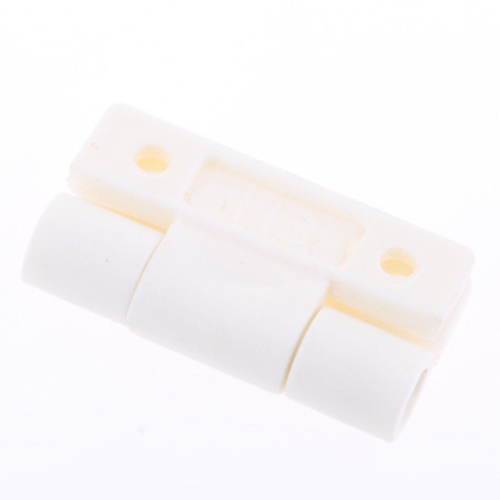Charnière plastique blanche pour porte fenêtre | 36mm x 30mm
