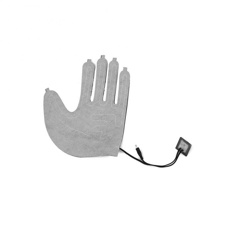 Heizung Kleidung Drei-eben Einstellung USB Ladung Heizung Blatt Erhitzt Pad Kalt-Beweis Fünf-Finger Handschuhe