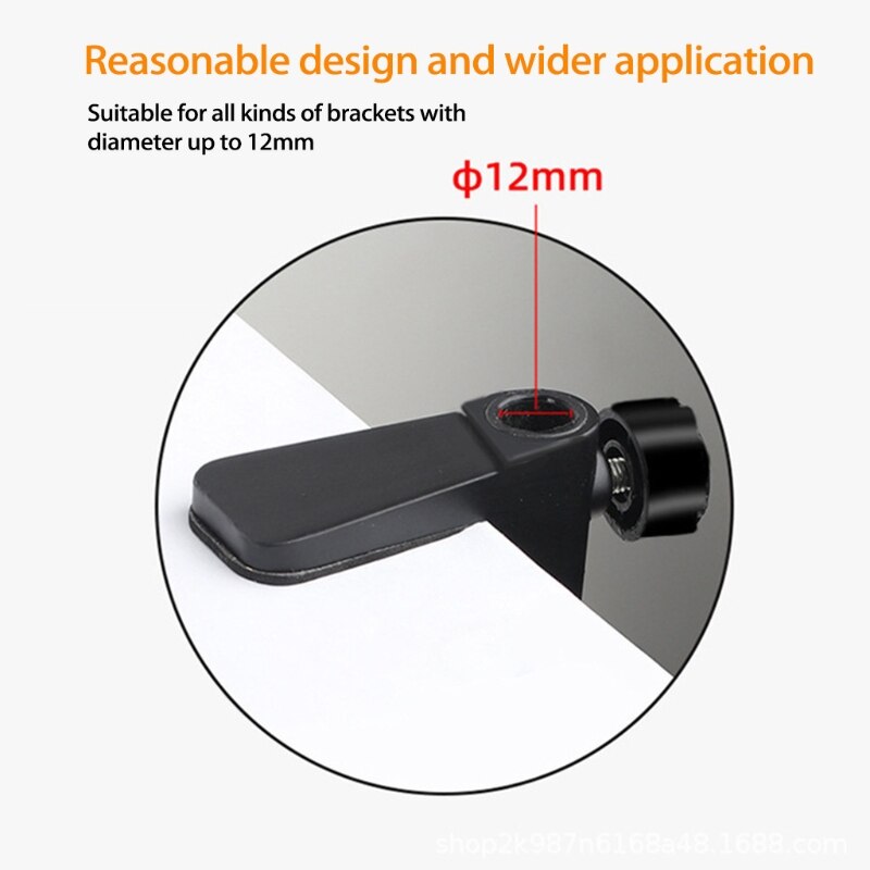 Universal Bracket Clamp Accessories DIY Fixed Metal Clip Light Mount Fittings Screw Camera Holder for Broadcast Micropho