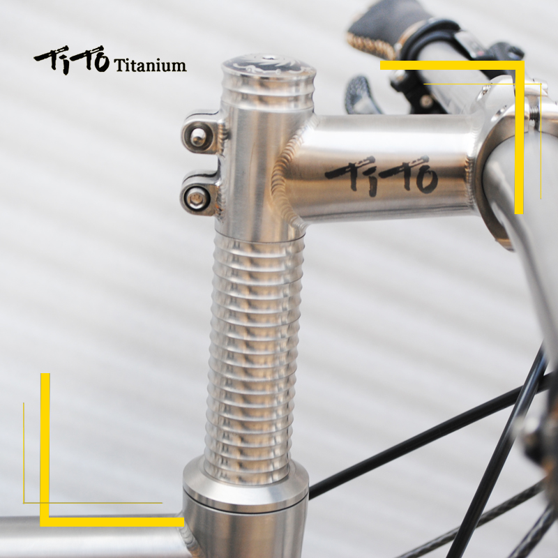 TiTo titanium bicycle arc headset stem spacers 5/10/15/20mm bike stem