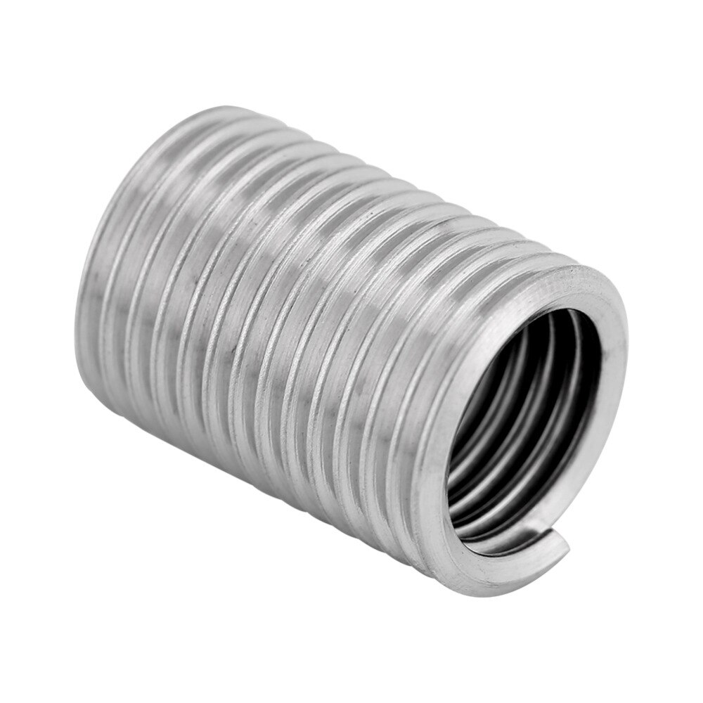 100 Stck/viel Draht Gewinde Einsätze Schraube Hülse Gewinde Reparatur Bausatz M10 * 1,5 2.5D Reparatur Einsatz Sortiment Bausatz 304 Edelstahl
