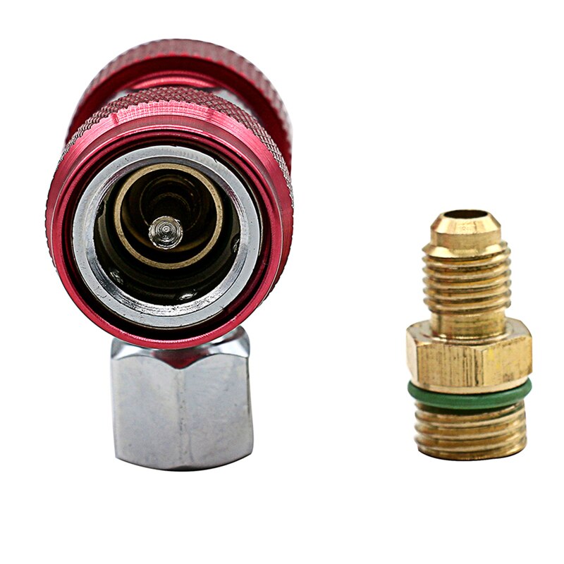 High Low Adjustable Quick Coupler freon r134a buy freon collector manometros refrigeracion air conditioning refrigerant Auto Car