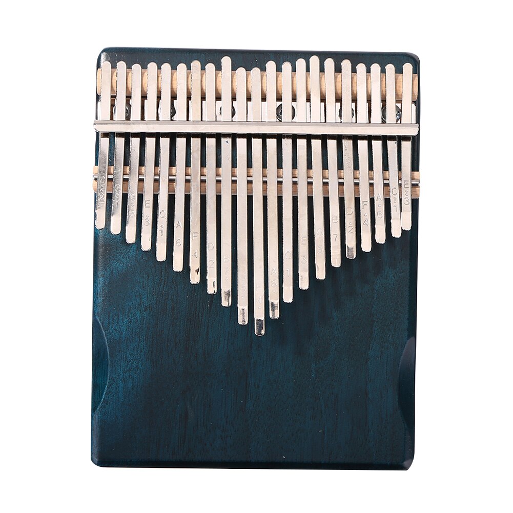African Mbira Wood kalimba Musical Instrument 21 Keys Mahogany Wooden Kalimba Musical Instrument Thumb Piano