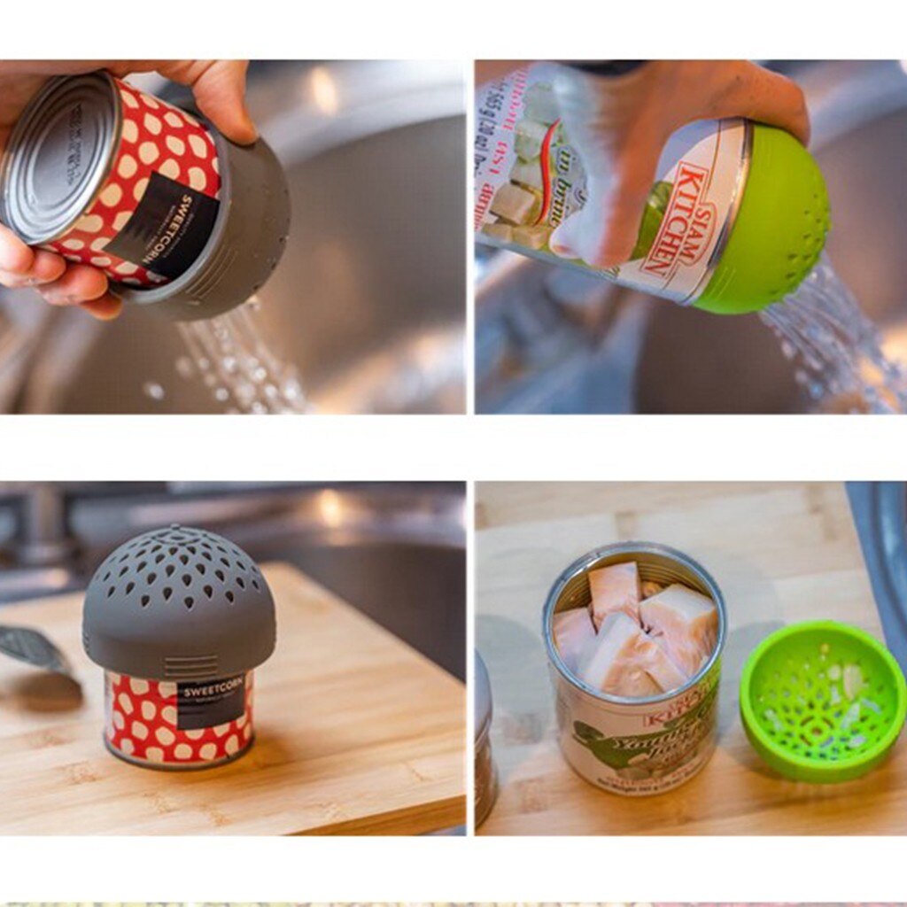 Kitchen Gadgets Multi-Use Mini Colander Home Kitchen Tool Strainer Micro Colander Drainer Food Grade Silicone Filter Dishwasher