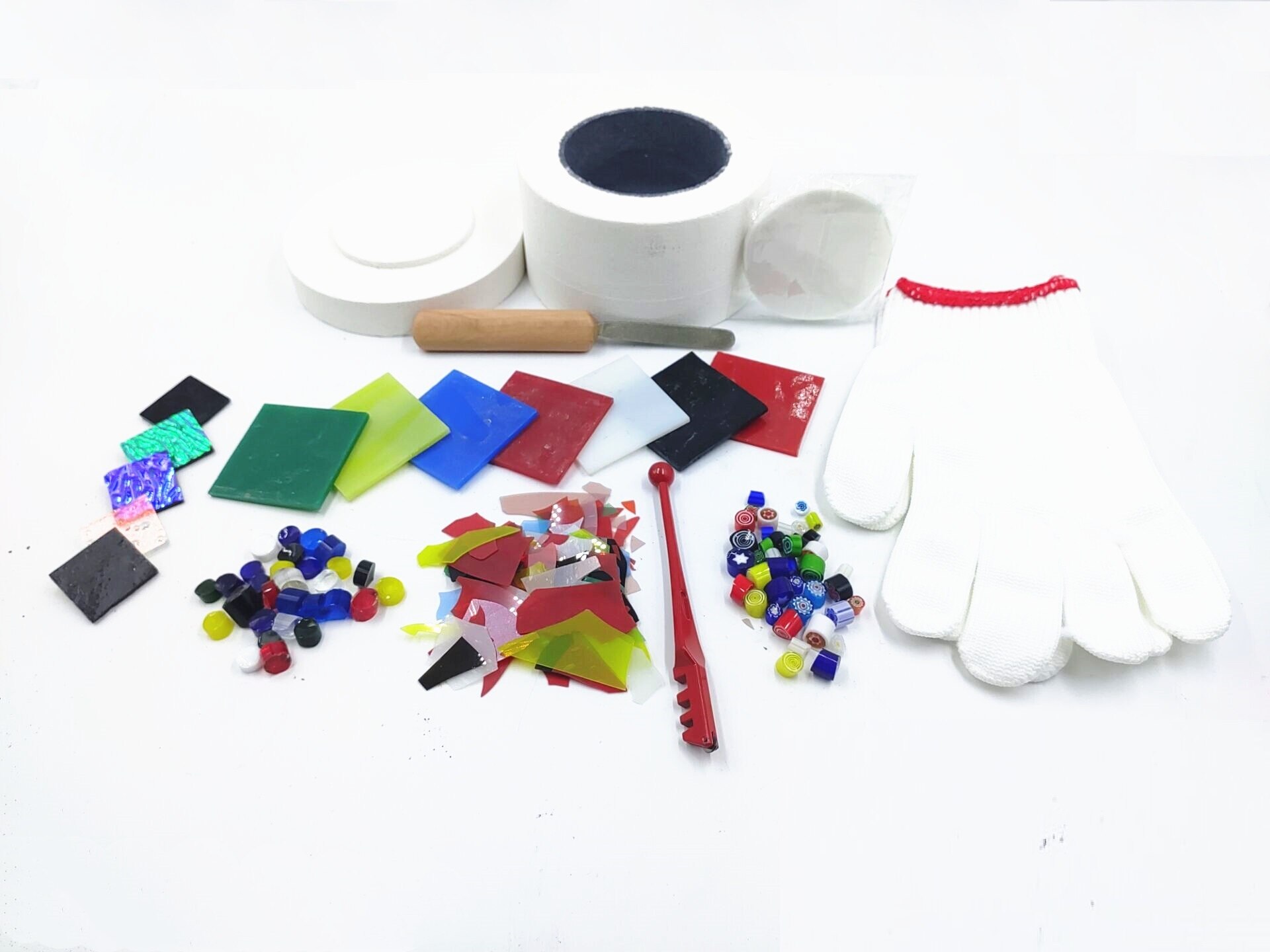 Small Ceramic Fibre Microwave Kiln DIY Jewelry Pendant Kiln For Glass Fusing Arts Crafts Ceramic Making Supplies