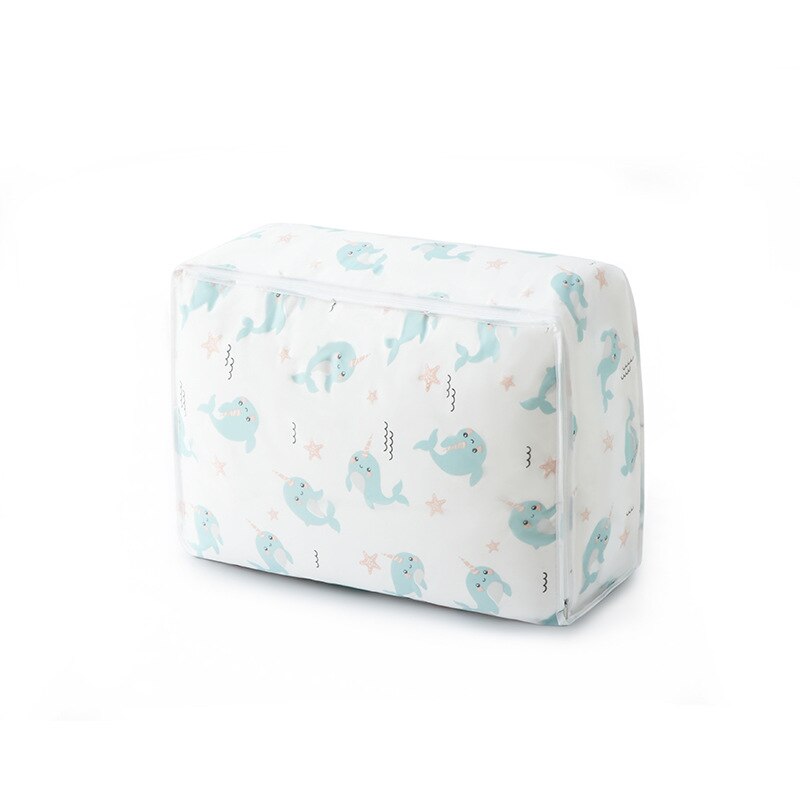 Large Capacity Quilt Storage Bag Travel Luggage Packing Bags Wardrobe Clothes Finishing Organizer Case Blanket Container 1 Piece: jingyu / 55x36x20cm