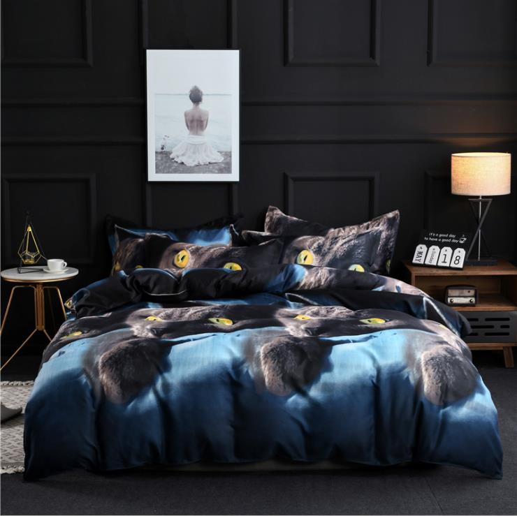 Koala Beddengoed set 3 stuks Dekbedovertrek King Size voor Kinderen Kinderen Tieners Volwassenen 3D Gedrukt Aquarel Eucalyptus Bladeren Microfiber Dekbed Cover met Rits 1 Dekbedovertrek 2 Kussenslopen