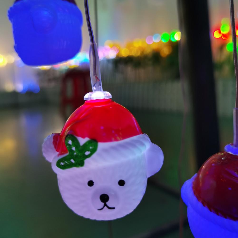 Campana de viento LED para exteriores, de Papá Noel, muñeco de nieve, móvil, resistente al agua, decorativa, para decoración artesanal