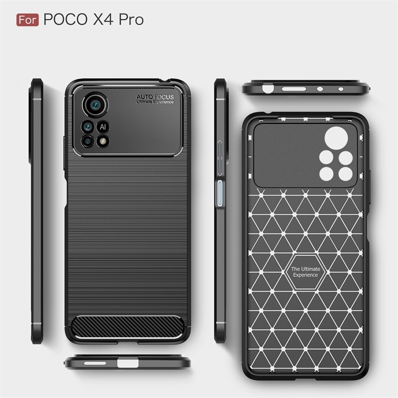 Für Abdeckung Xiaomi Poco X4 Profi fallen Für Poco X4 Profi 5G Capas Neue Stoßfest Telefon Auto Zurück Weichen TPU fallen Für Poco X4 Profi Fundas