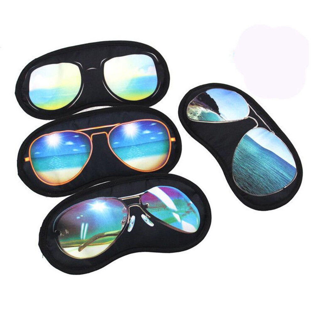 Voyage utilitaire sommeil lunettes de soleil ombre oeil couverture repos yeux masque voyage sommeil aide Fatigue soulager voyage accessoires