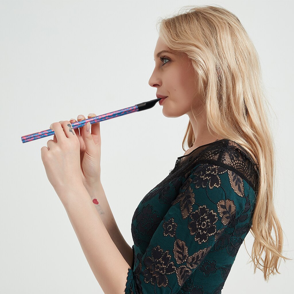 NAOMI Blue Color Irish Whistle High C Penny Whistle Aluminum Alloy Tube Six-holed Woodwind Instrument