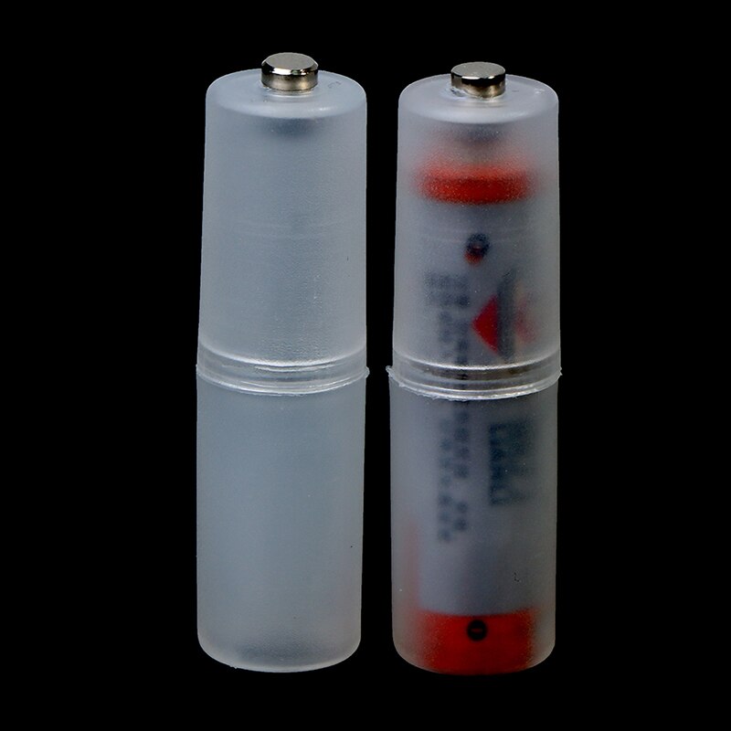 2 stück aaa-zu-aa-batterie-konverter-zellenbatterie-aufbewahrungsbox