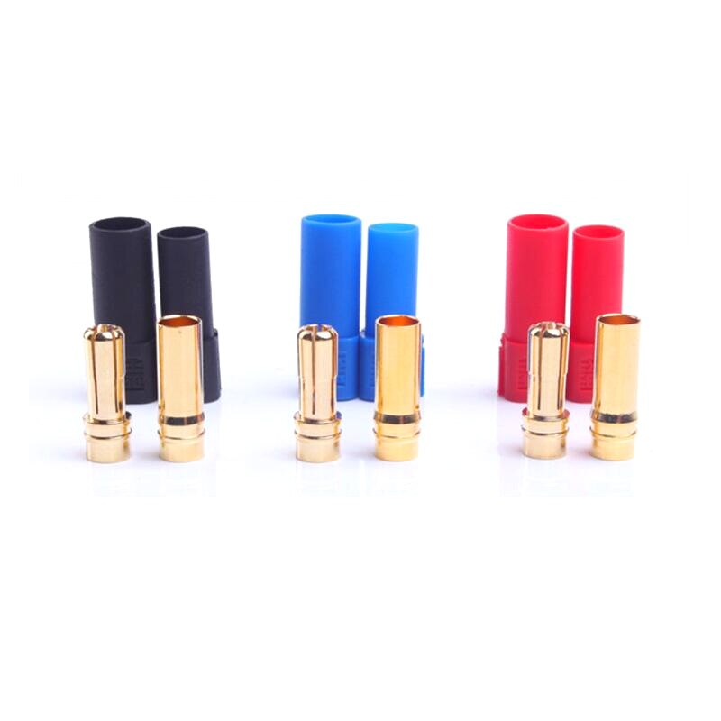3 par samlade  xt150 kontakter adapter 6mm hane/hona pluggar högklassade förstärkare för rc lipo batteri: Default Title