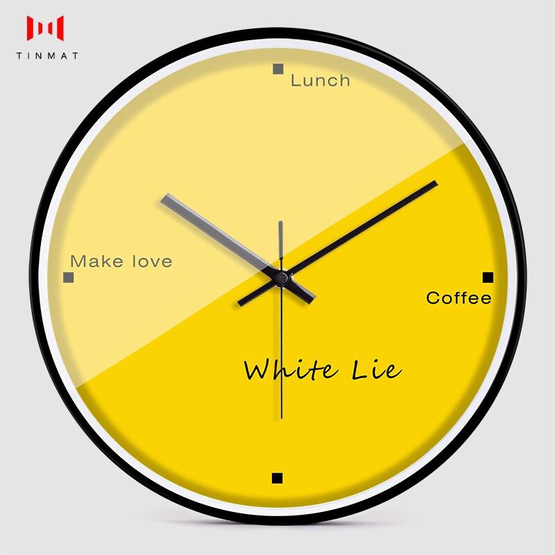 Nordic Digital Wall Clocks Living Room Silent Quartz Clocks Bedrooms Yellow Wall Clocks Relojes De Pared Home Decor Bb50wc