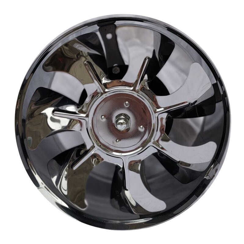 6''8'' Kitchen Toilet Exhaust Fan Louver Pipe Extractor Wall Air Ventilation Ceiling Booster Blower Metal Exhauster