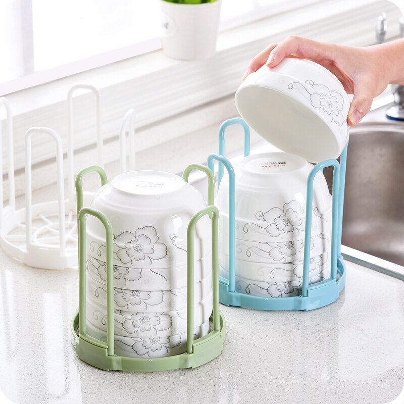 Plastic dish rack kitchen tableware storage rack drain rack dish rack shelf put bowl shelf LB912117