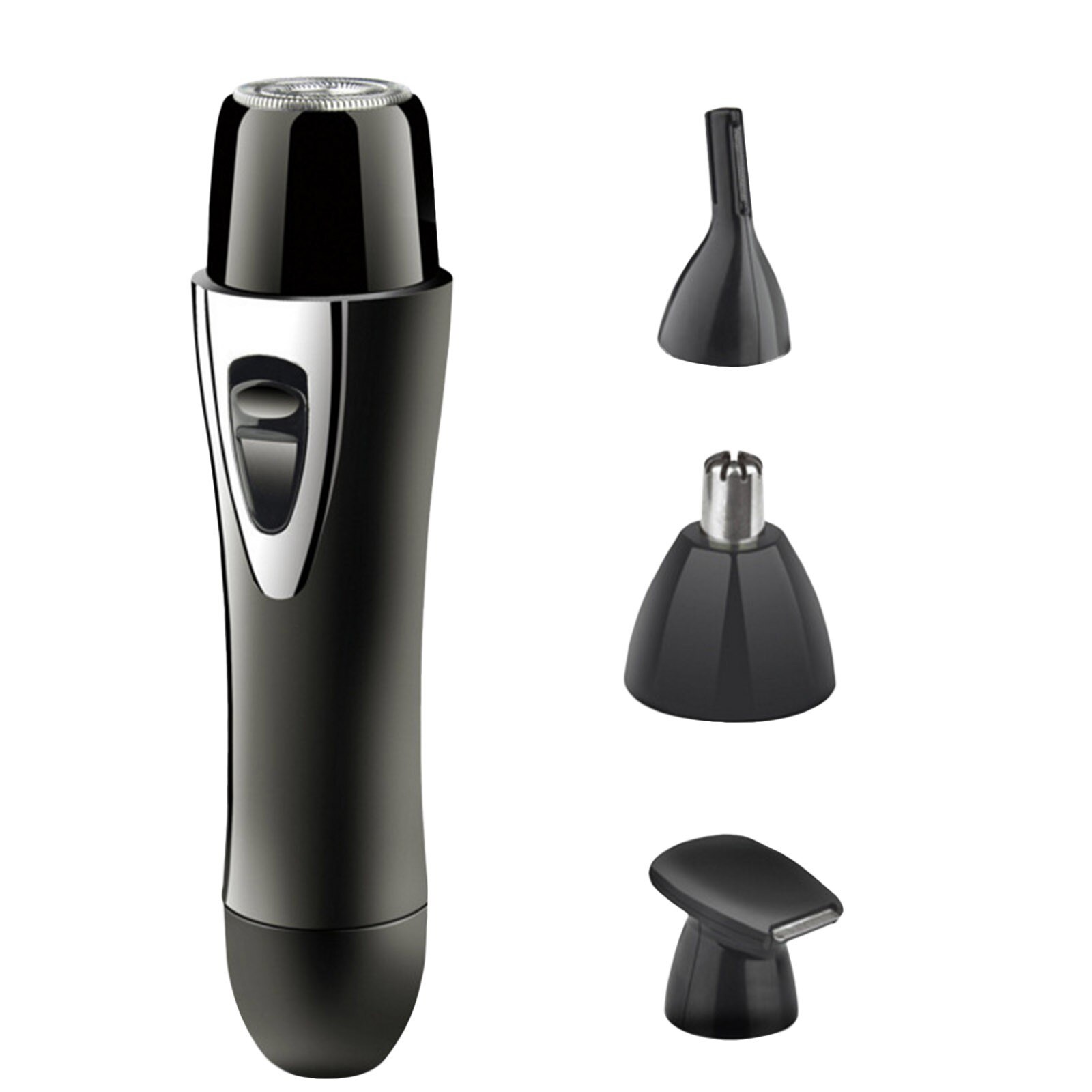 4 in 1 Electric Nose hair trimmer Mini Portable Ear Nose Hair Shaver Waterproof Safe Cleaner Tool Razor Men