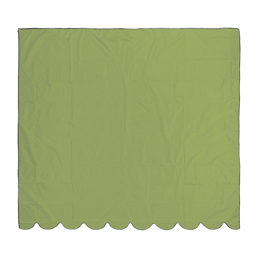 Sun Shade Sail Canopy Waterproof Patio Awning Exterior Sunshade Canopy Window Canopy Awning Fabric Replacement UV Block Curtain: Green2