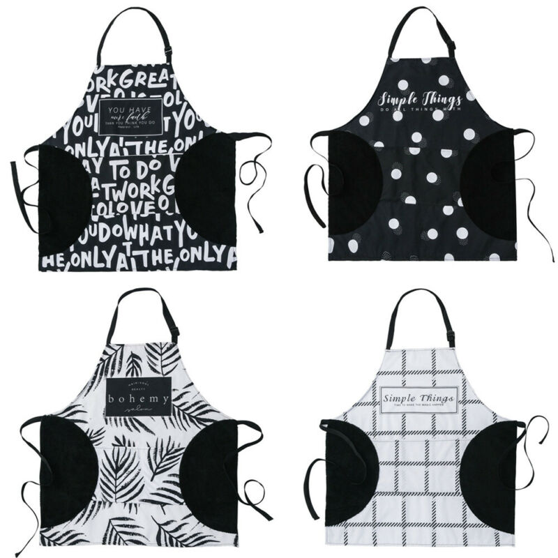 Vrouwen mannen koken keuken restaurant chef verstelbare schort jurk met zak