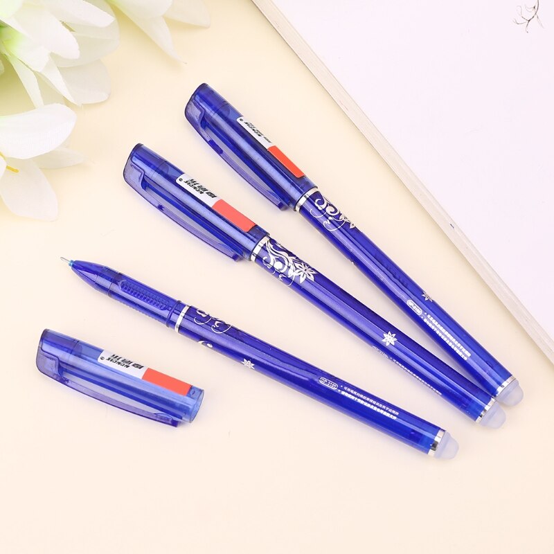 Uitwisbare pennen, 4 stuks, navulling, 0,5 mm, uitwisbare pen