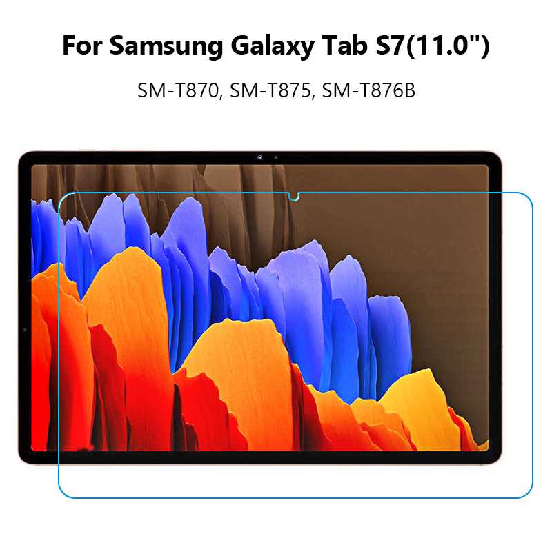 Tempered Glass Screen Protector For Samsung Galaxy Tab S7 Plus S6 Lite S5e A7 A8 A 8 Tablet Glass: Tab S7