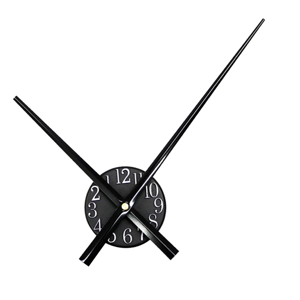 Backwards Frameless Wall Clock 3D Reverse Numbers Large Wall Watch