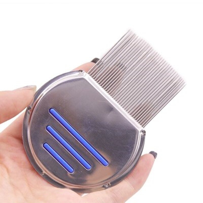 Louse Combs Nit Free Terminator Lice Comb Get Down To Nitty Gritty With Grooved Teeth Brush Stainless Louse Brush Styling Tool