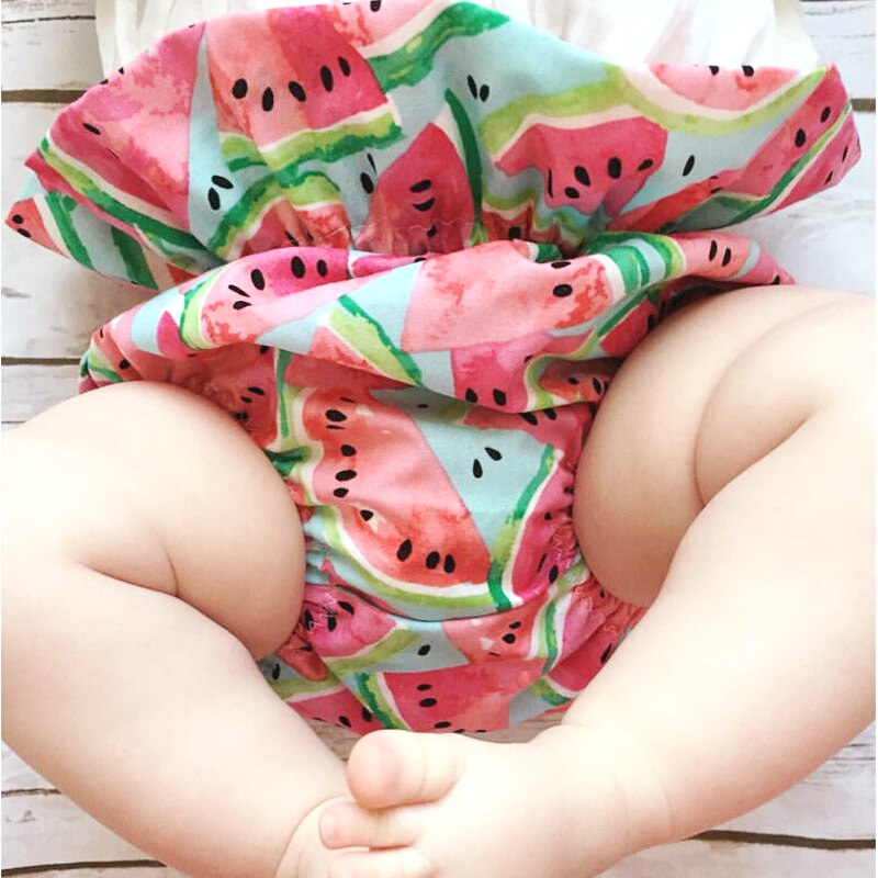 Nyfødt barn barn baby pige dreng blomstrer nyfødte bomuld frugt pp bukser shorts tøj ble bleetæppe