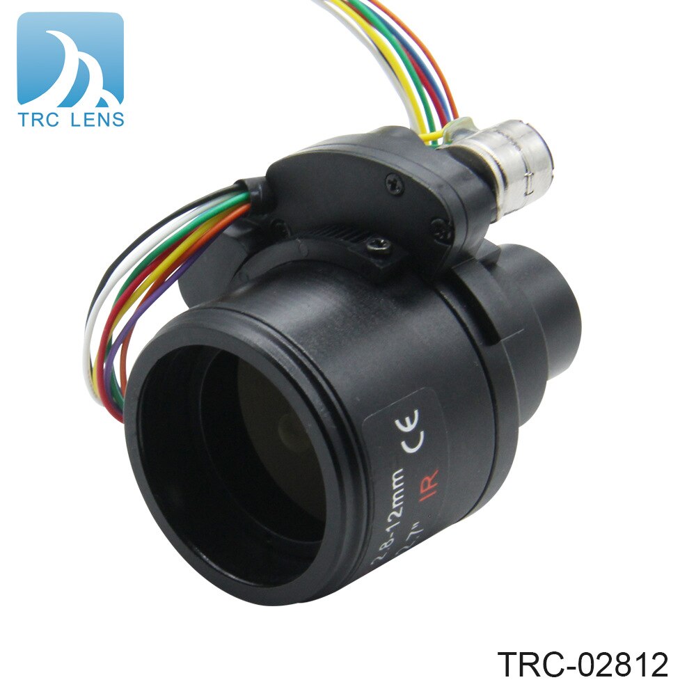 Electric zoom lens 12mm lens 3 million pixels focal length 2.8-12mm HD IR lens