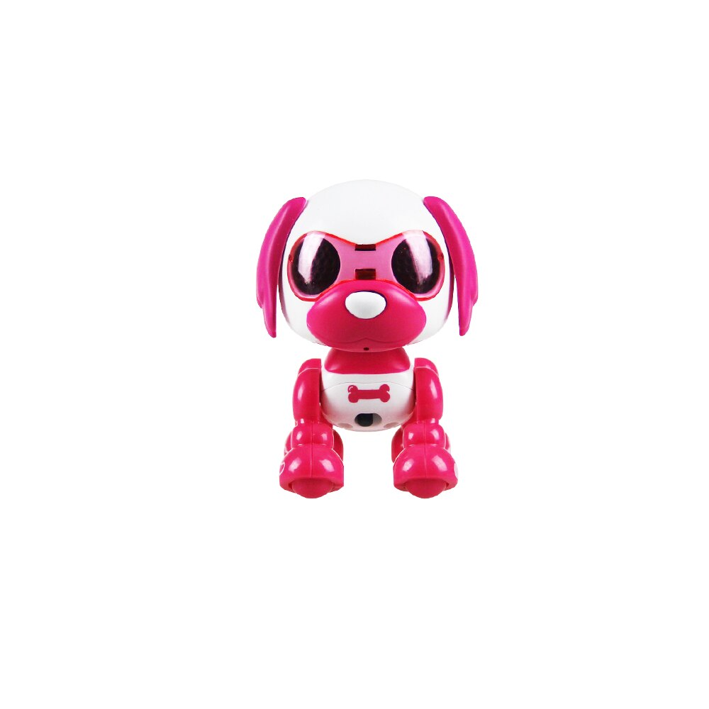 EBOYU Nette Clever Hund UInteractive Clever Welpen Roboter Hund Mit LED Augen Klang Aufnahme Singen Schlaf Nettes Spielzeug: verrotten