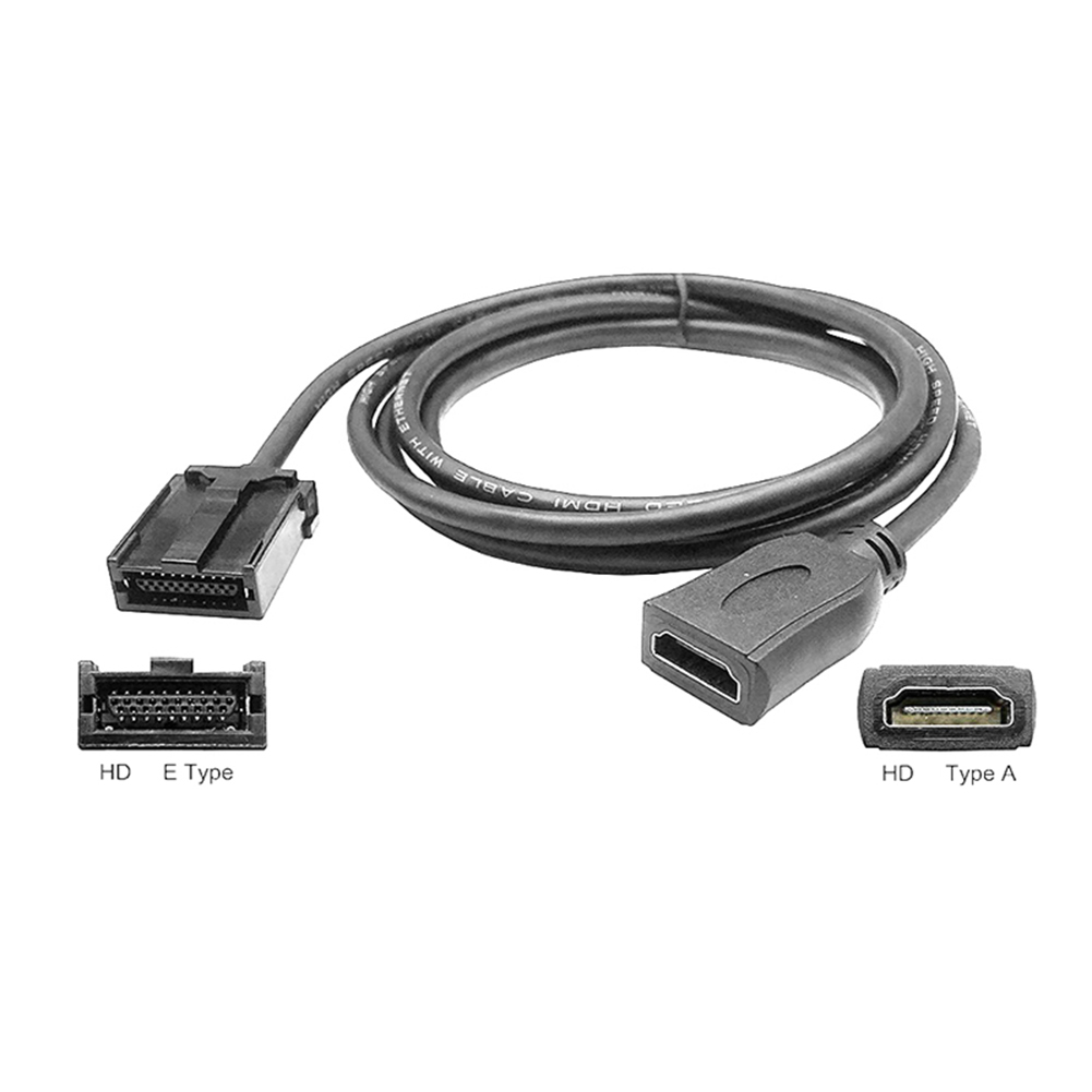 1.5M HDMI-compatible E Type To AM HDMI-compatible Cable HD Video Cable Type E Micro Adapter Cable for Car TV Digital Monitor