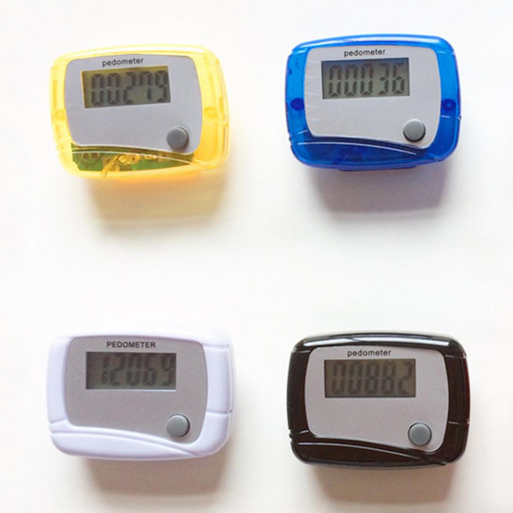Walking Step Counter Pedometer Waterproof Multi-functional Movement Calories Counting LCD Display Fitness Equipments