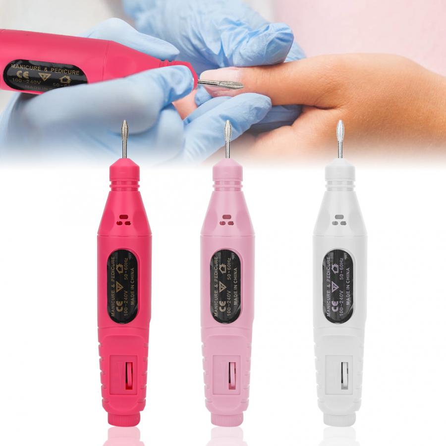 Máquina pulidora eléctrica para uñas, aparato para manicura y pedicura
