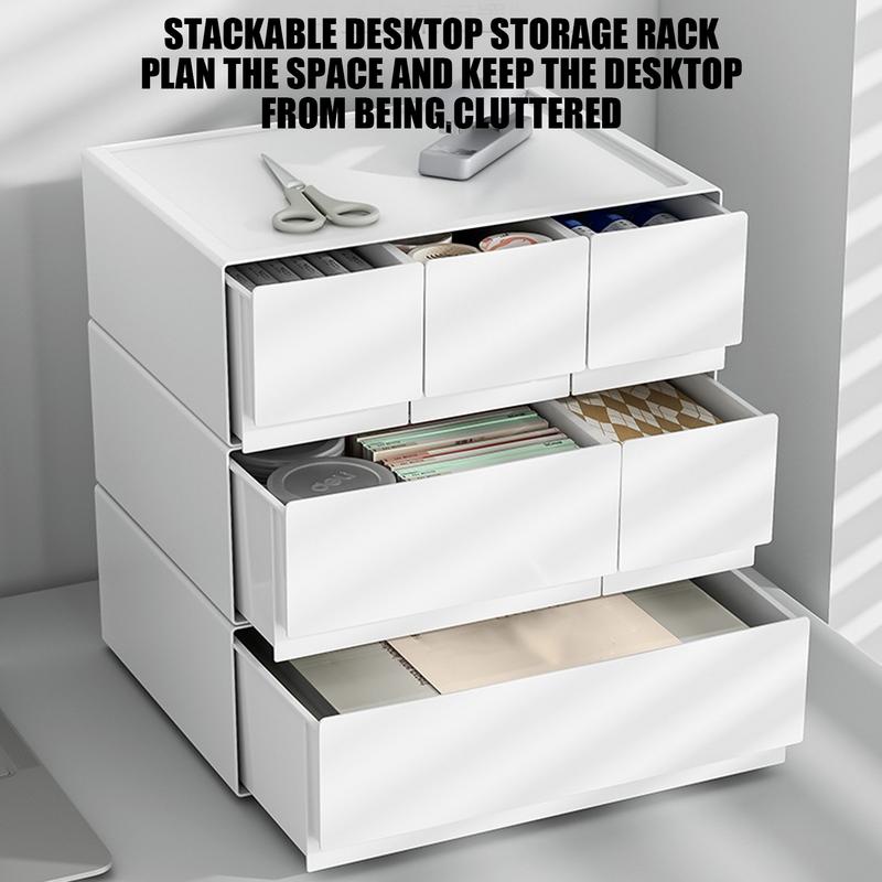 Desk Drawer Organizer Stackable Under Desk Drawer Small Drawer Organizer Under Desk Drawer Desktop Storage Organizer Buckle