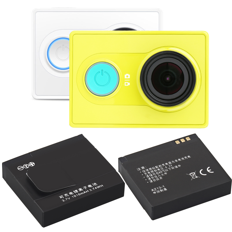 1 Uds 1010mah reemplazo de AZ13-1 batería para Xiaomi Yi 1 XiaoYi una AZ13-1 cámara de acción deportiva