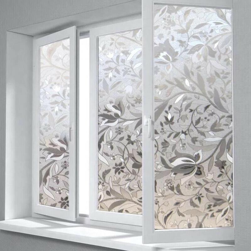 Zelfklevende Privacy Window Film Plakken Glad Glas Membraan Oppervlakken Tool Plakken Deuren Douche Y4Q7