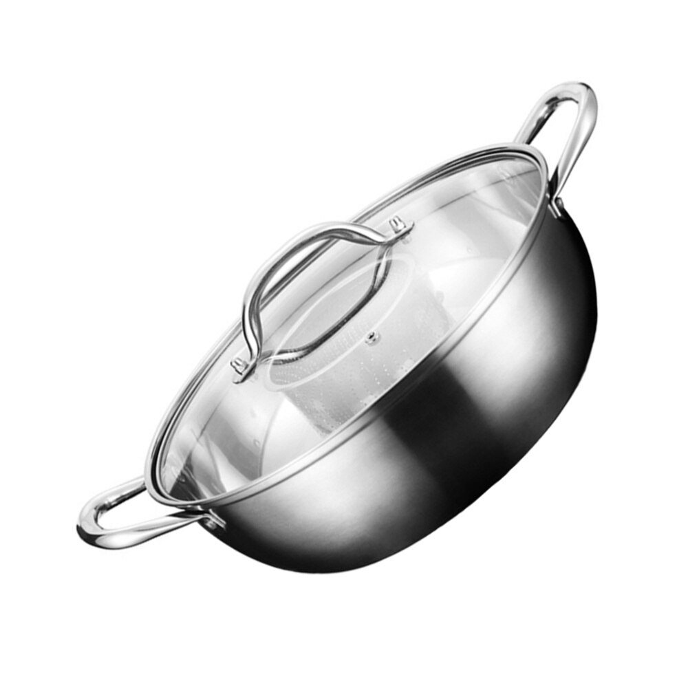 Stainless Steel Soup Pot Pot Cookware Induction Little Pot Durable Pot