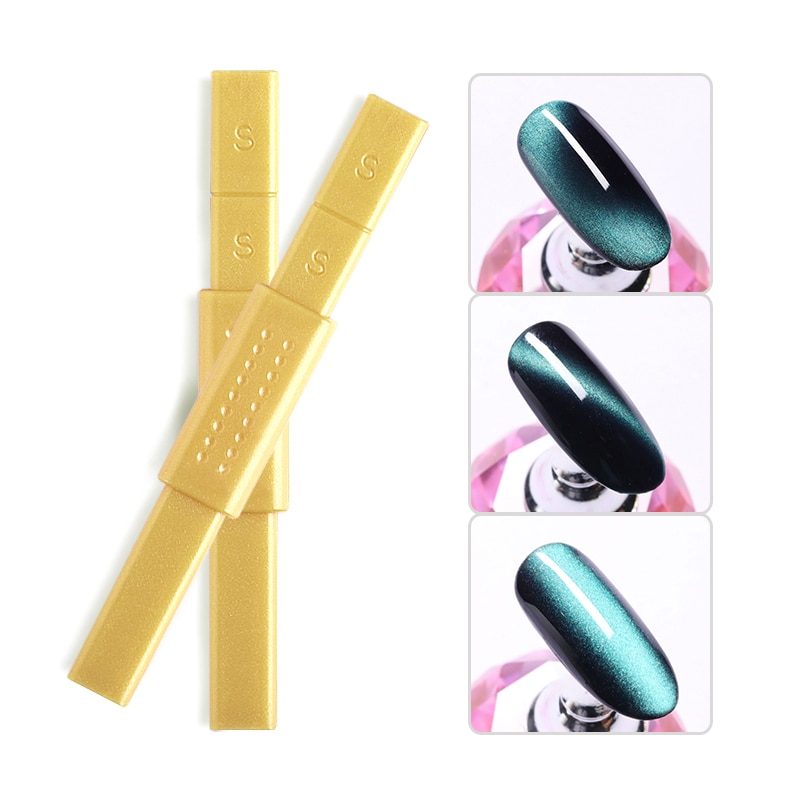 Goud Magnetische Stok Multifunctionele Magneet Nagels Stick Voor Magnetische Uv Gel Polish 12 Stijlen Nail Art Gereedschap Voor nail